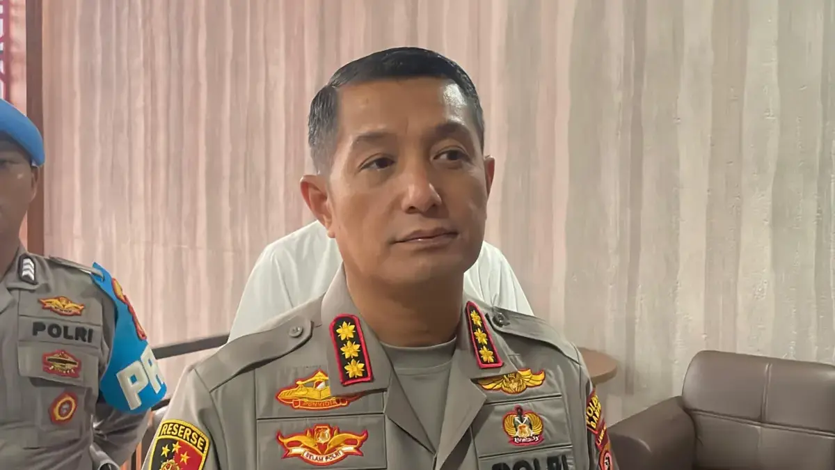 Kapolresta Bandung Kombes Pol Aldi Subartono saat ditemui di Mapolresta Bandung, Soreang, Rabu (10/12/2025). F