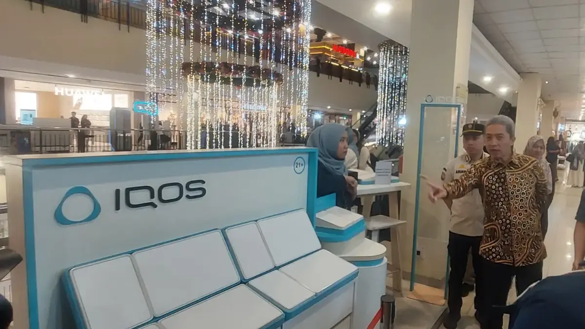 Wali Kota Bogor, Dedie A. Rachim turun langsung di Mal Botani Square untuk memimpin inspeksi mendadak (sidak)