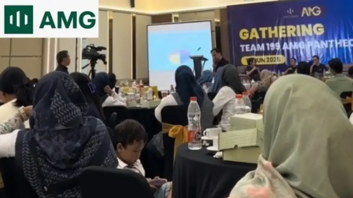 Disebut SCAM, Aplikasi AMG Pantheon Malah Buka Kantor Cabang Baru di Madiun Pertemuan atau Gathering yang diadakan Aplikasi PMG Pantheon di Madiun