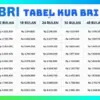 Cek Segera Tabel KUR BRI 2025 Plafon 30 Juta, Cicilan Harian untuk UMKM Kecil Mulai dari Rp30 Ribuan!