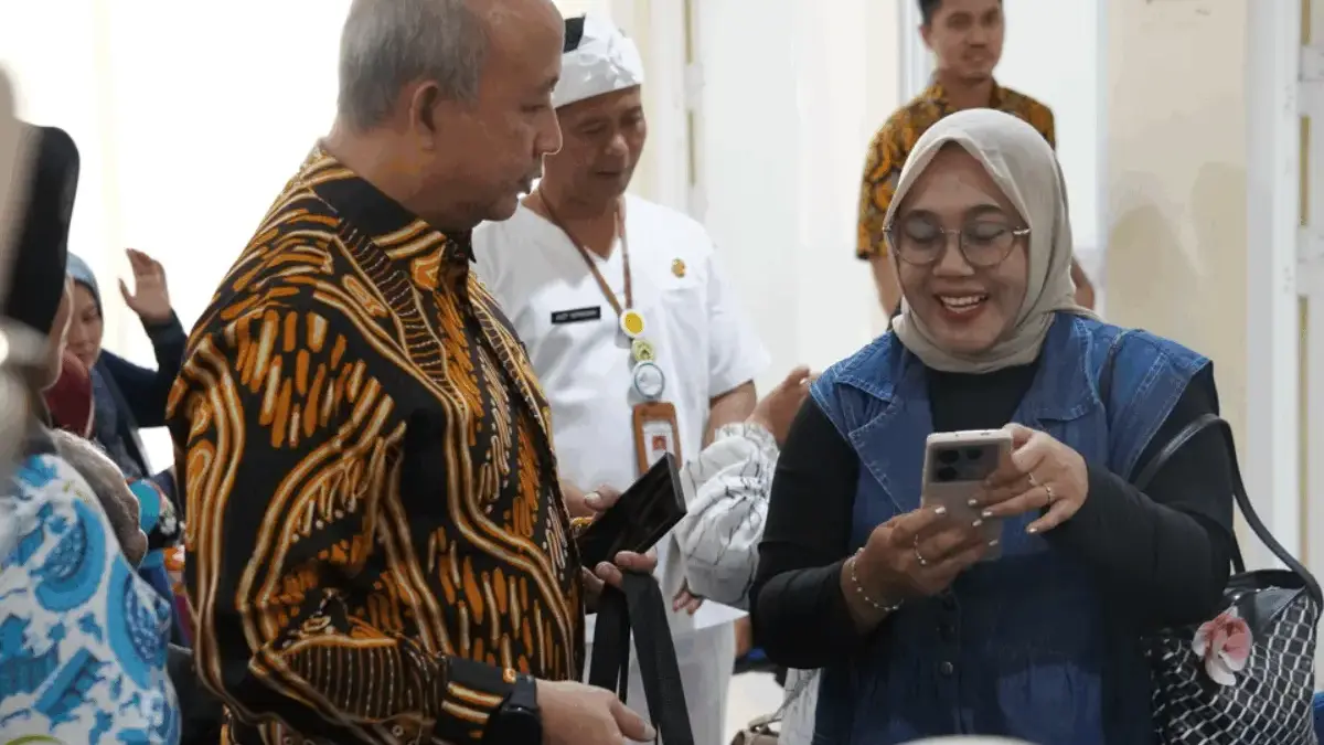 Direktur TI BPJS Kesehatan Sapa Peserta JKN di RSUD Jampangkulon