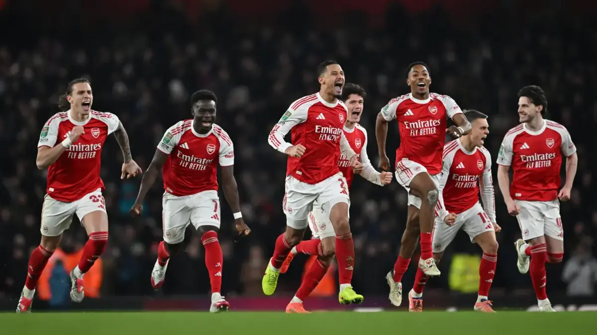 Arsenal Singkirkan Crystal Palace dan Lolos ke Semifinal Carabao Cup Lewat Drama Adu Pinalti