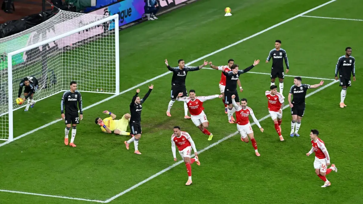 Arsenal Putus Rekor Kemenangan Villa di Emirates Stadium!