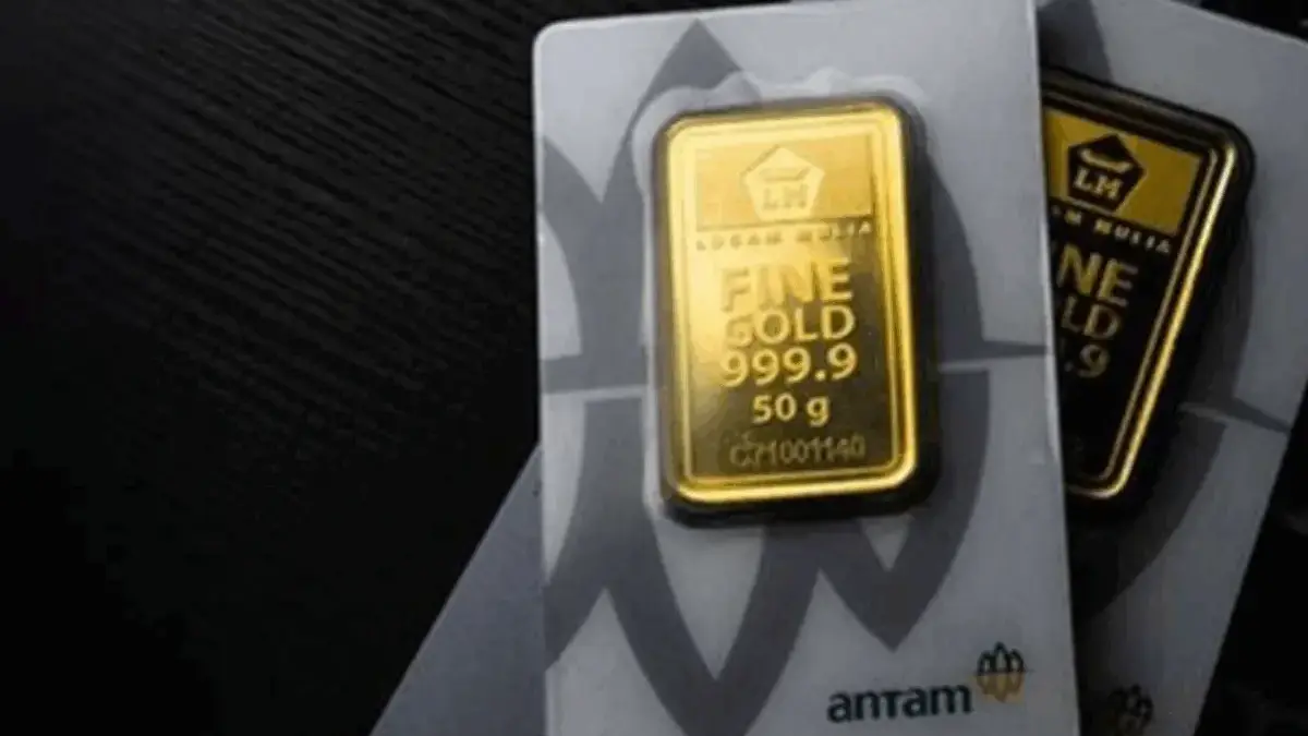 Harga Emas Antam Hari Ini Menguat Rp5.000, Kini Mencapai Rp2,409 Juta per Gram