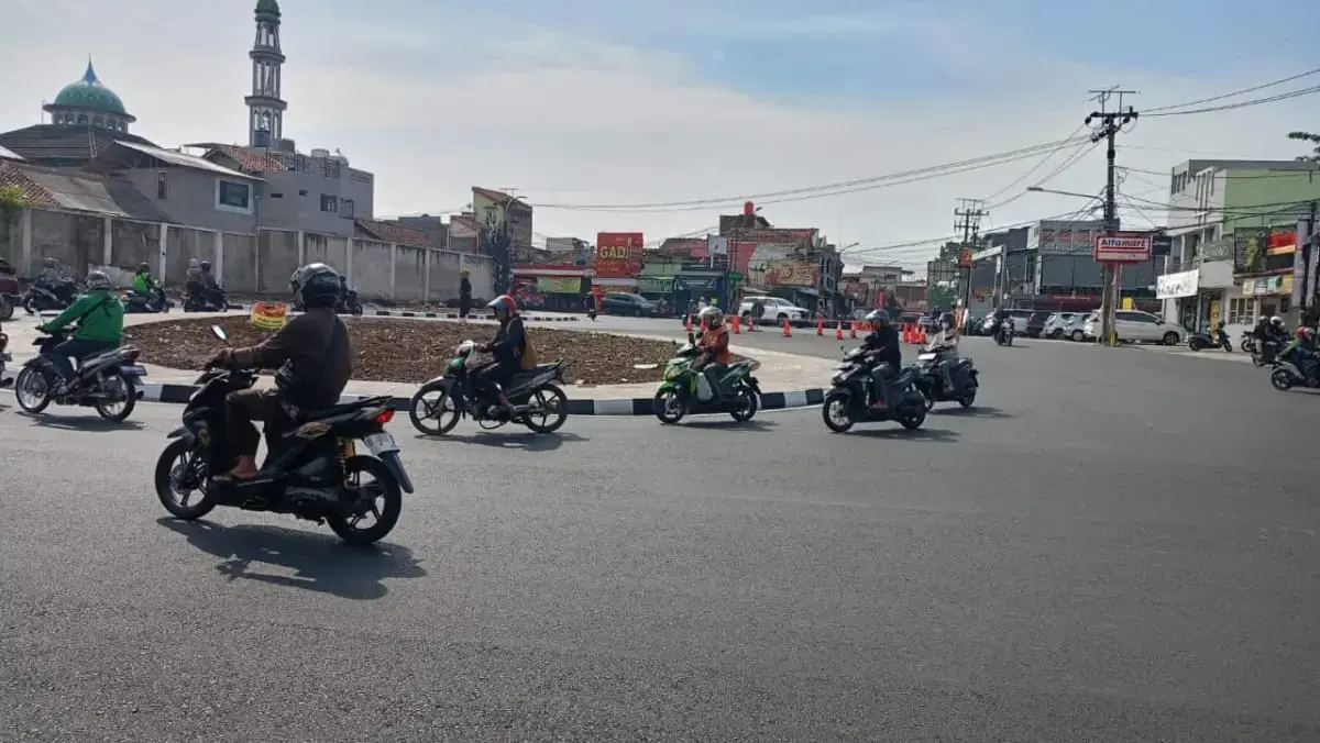 Penataan Bundaran Jati Masuki Tahap Penyempurnaan