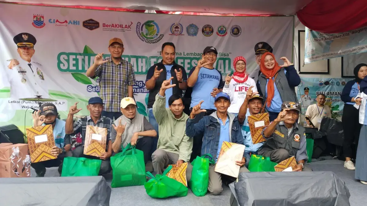 Kelurahan Setiamanah Serius Tangani Sampah, Eco Festival 2025 jadi Ruang Edukasi dan Apresiasi