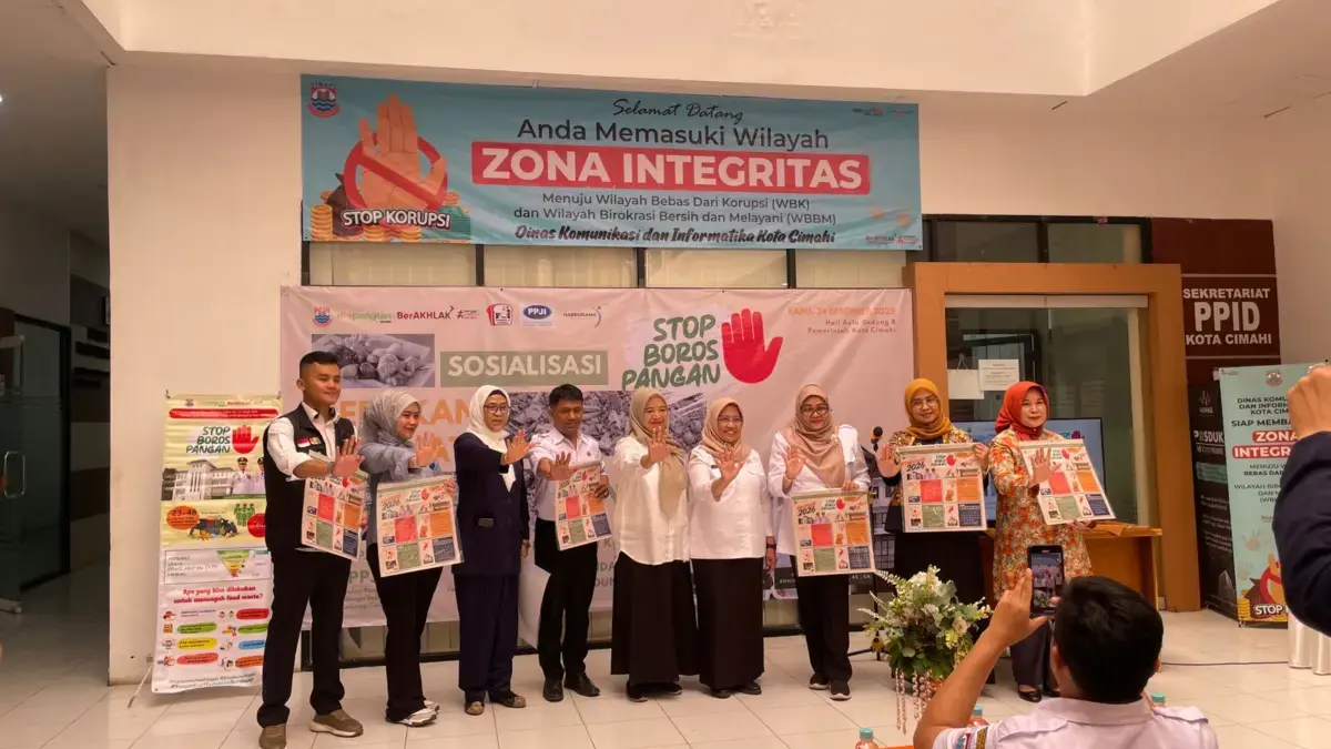 Dorong Warga Stop Boros Pangan, Pemkot Cimahi Gencarkan Sosialisasi Gerakan Selamatkan Pangan