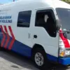 Foto mobil SIM Keliling Bandung.