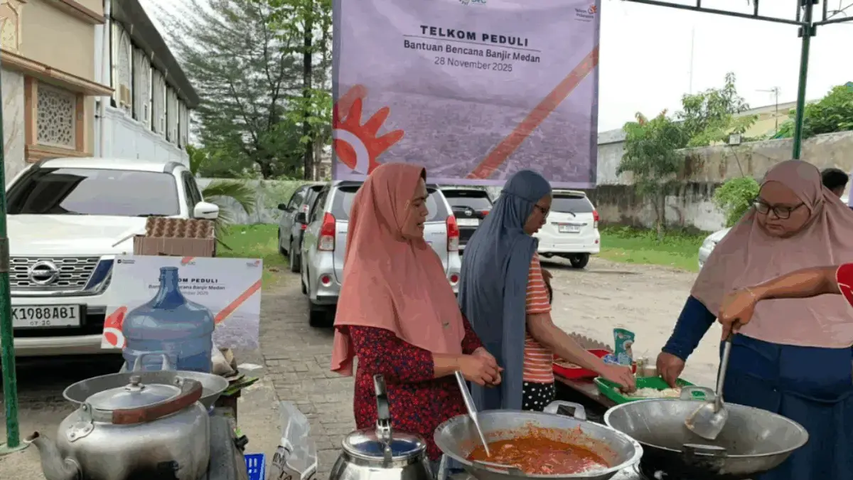 TelkomGroup Perkuat Pemulihan Layanan dengan Tambahan Backup Satelit di Wilayah Bencana Sumatra