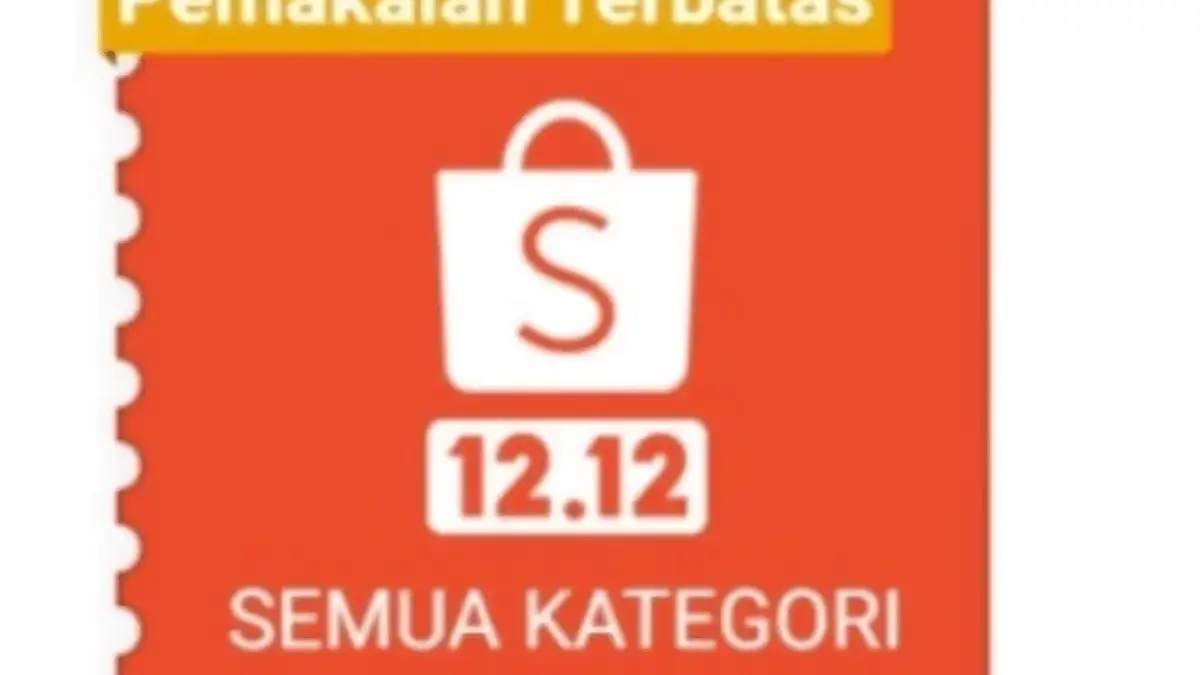Kode Voucher Rahasia Shopee 0 Rupiah Hari Ini 12.12 2025! Ini Cara Dapat Diskon 100%