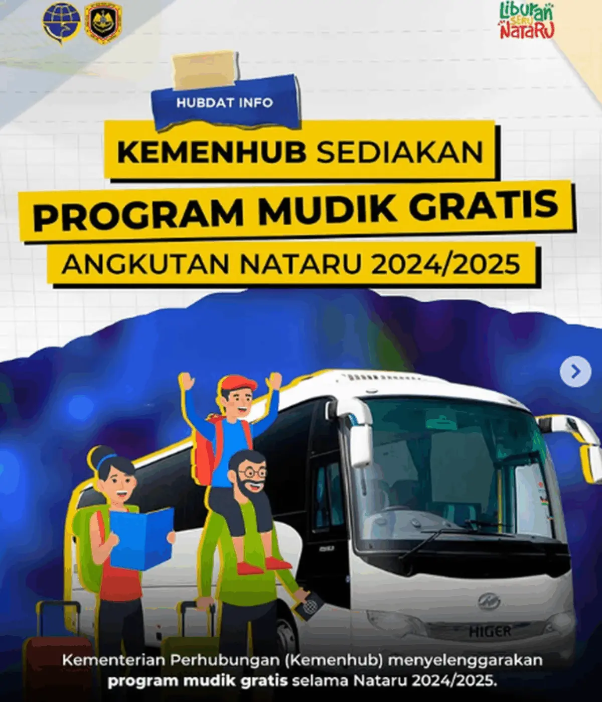 Cara Daftar Mudik Gratis Kemenhub Nataru 2025/2026: Kuota, Tujuan, hingga Jadwal Keberangkatan