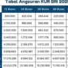 KUR BRI Desember 2025 Pinjaman 15 Juta, Cek Detail Cicilannya di Sini!