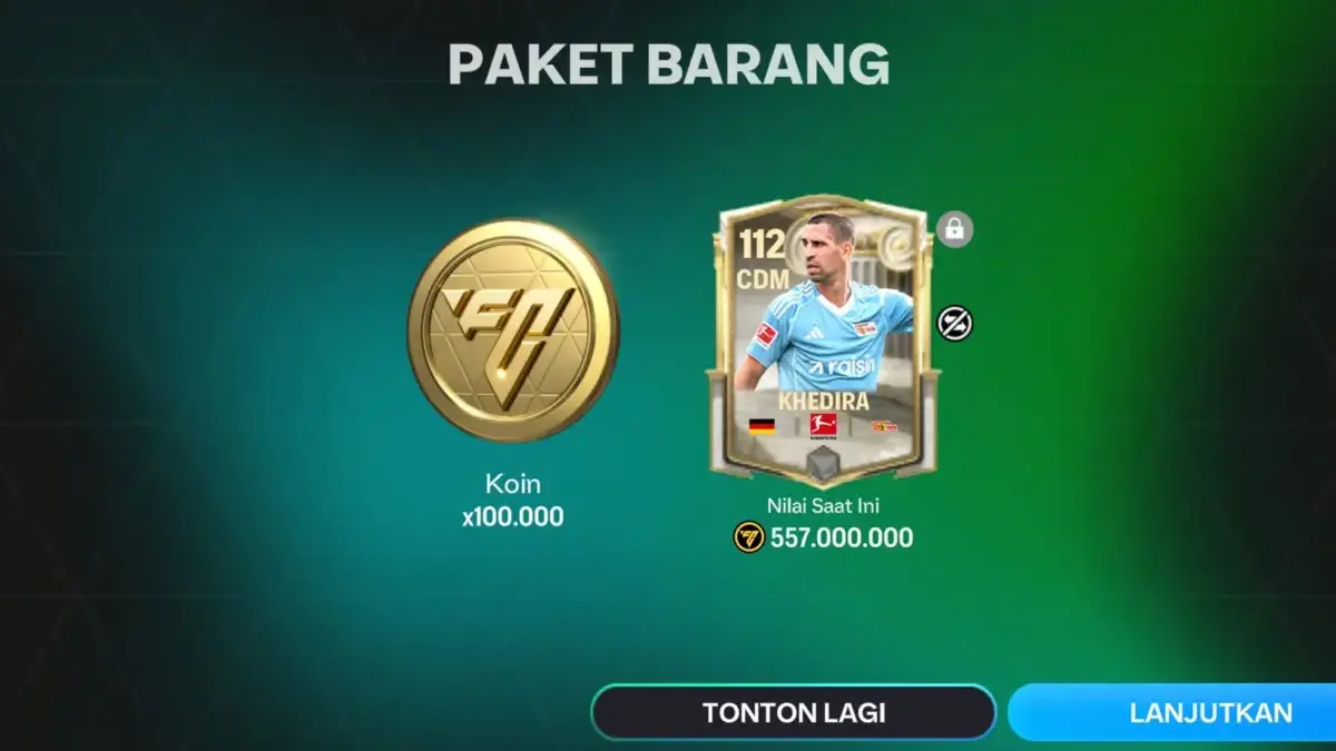 Kode Redeem FC Mobile 13 Desember 2025 Update Terbaru: 6 Hadiah Gratis, Ada Pemain OVR 106-115 Paket Barang kode redeem FC Mobile terbaru.