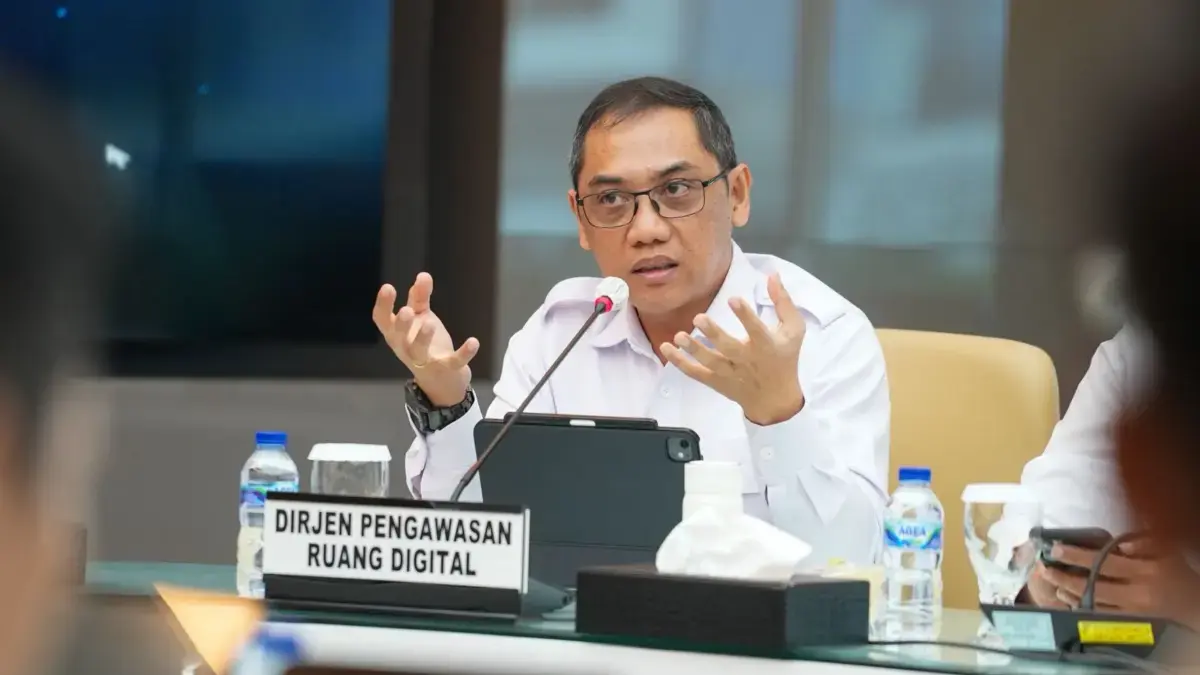 Direktur Jenderal Pengawasan Ruang Digital Komdigi, Alexander Sabar.