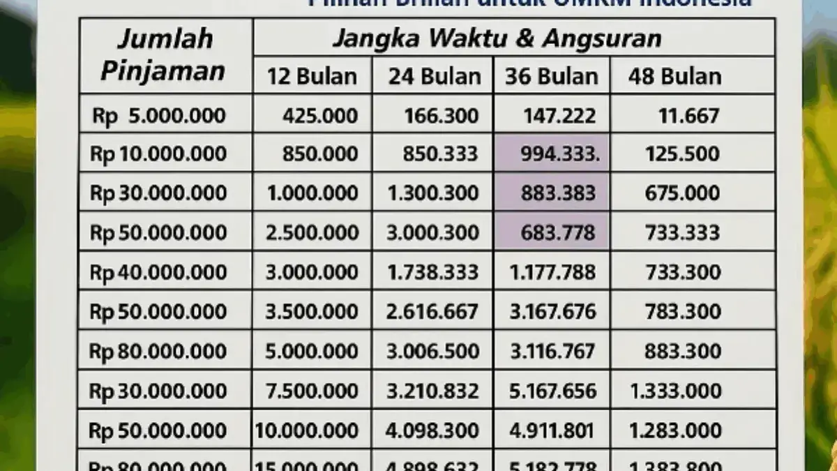 KUR BRI 2026 Kapan Dibuka? Ini Syarat dan Jadwal Pendaftarannya KUR BRI 2026 Kapan Dibuka? Ini Syarat dan Jadwal Pendaftarannya