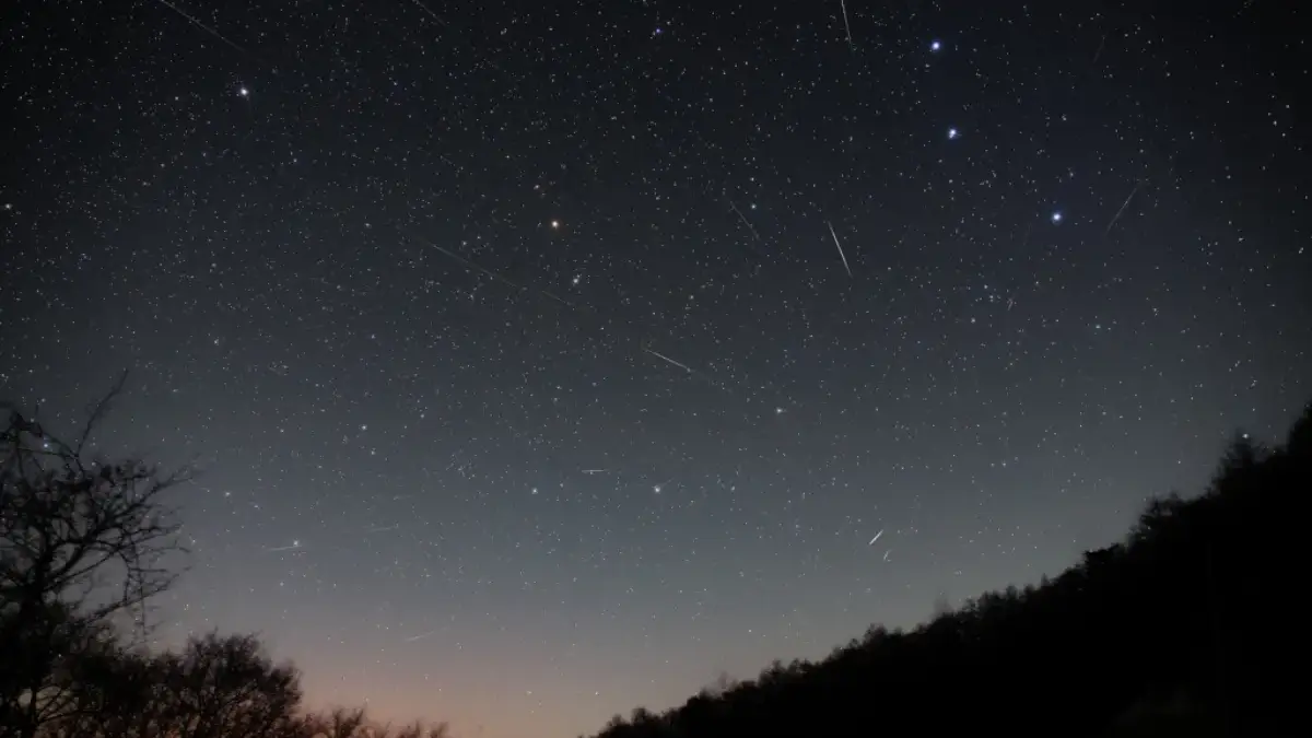 Hujan meteor Quadrantids.