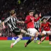 Hasil Manchester United vs Newcastle United pada Sabtu (27/12).