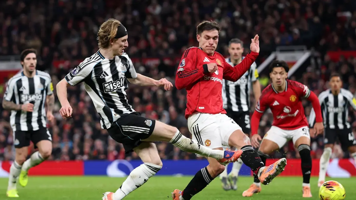 Hasil Manchester United vs Newcastle United pada Sabtu (27/12).
