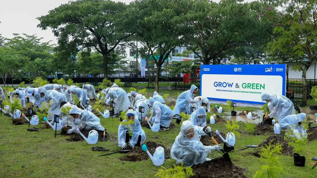 Perkuat Komitmen Keberlanjutan, BRI Gelar Aksi Tanam Pohon dan Ajak Masyarakat Peduli Lingkungan Perkuat Komitmen Keberlanjutan, BRI Gelar Aksi Tanam Pohon dan Ajak Masyarakat Peduli Lingkungan
