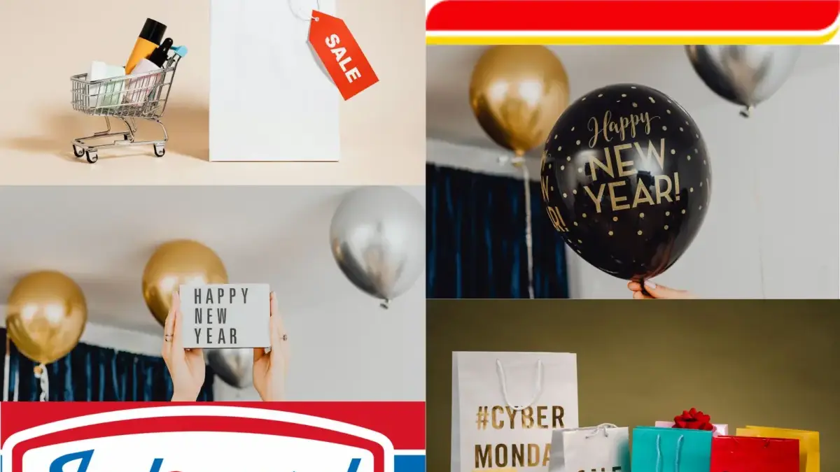 Promo Alfamart & Indomaret Hari Ini 22-29 Desember 2025, Belanja Akhir Tahun Ada Diskon Besar-besaran Canva ilustrasi promo Alfamart dan promo Indomaret akhir tahun.