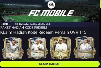 Spesial Natal & Akhir Tahun! Kode Redeem FC Mobile 24 Desember 2025, Banyak Bonus Gratis