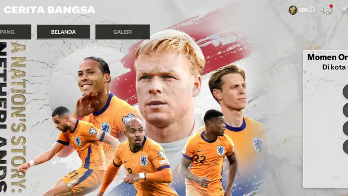 Daftar 3 Kode Redeem FC Mobile Aktif 5 Desember 2025 dan Kunci Jawaban Cerita Bangsa: Belanda A Nation\'s Story: Netherlands FC Mobile 26.