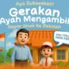 ilustrasi Gerakan Ayah Mengambil Raport ke Sekolah . NET