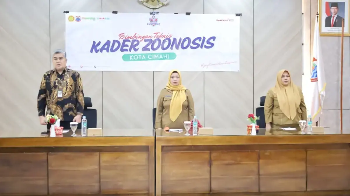 Dispangtan Cimahi Waspadai Bahaya Zoonosis, Perkuat Deteksi Dini Lewat Kader