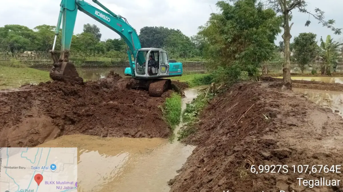 Progres Normalisasi Sungai Ciputat Capai 30%, Pentahelix Jadi Solusi Banjir Tegalluar