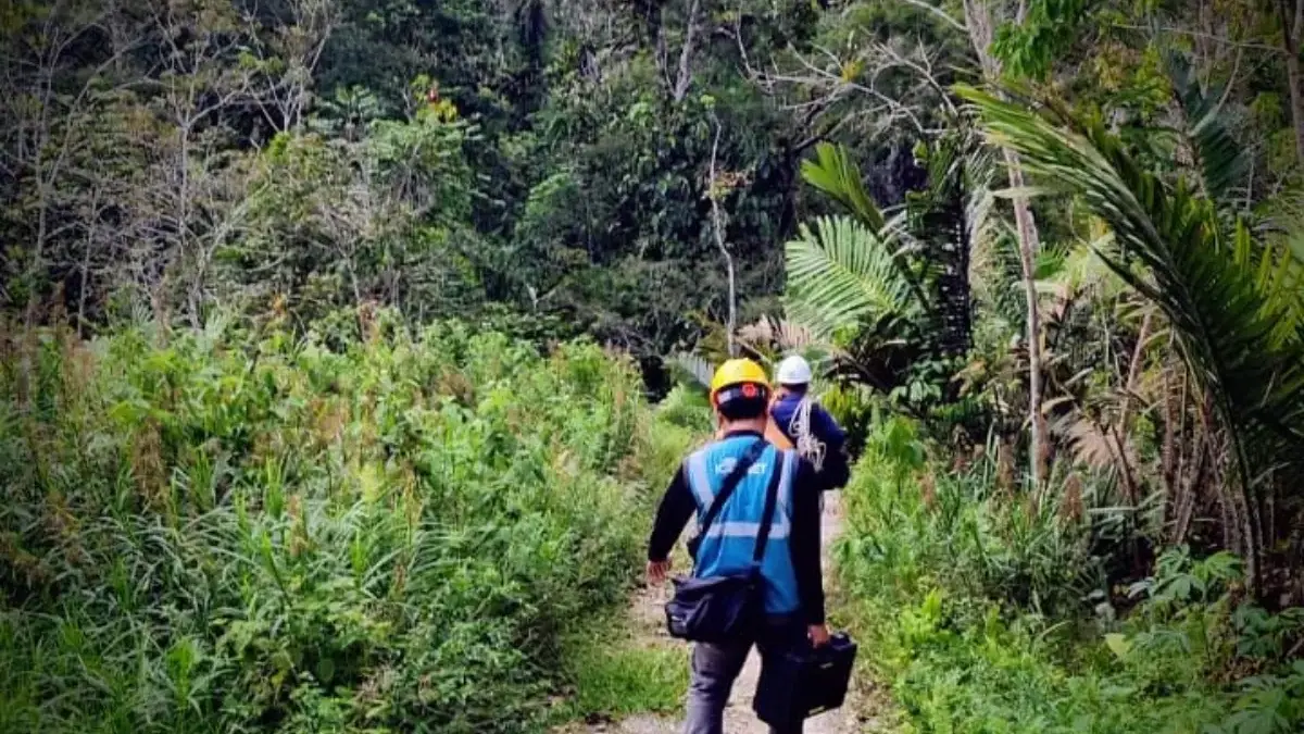 PLN Icon Plus Percepat Pemulihan Jaringan Melalui Perbaikan Backbone di Batang Toru, Tapanuli Selatan