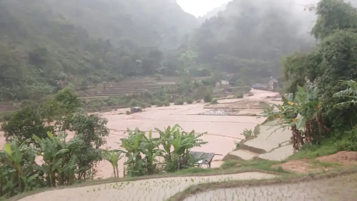 Sungai Cibitung Meluap Sebabkan Banjir Bandang, 5 Hektare Sawah di Desa Mukapayung Terancam Gagal Panen!