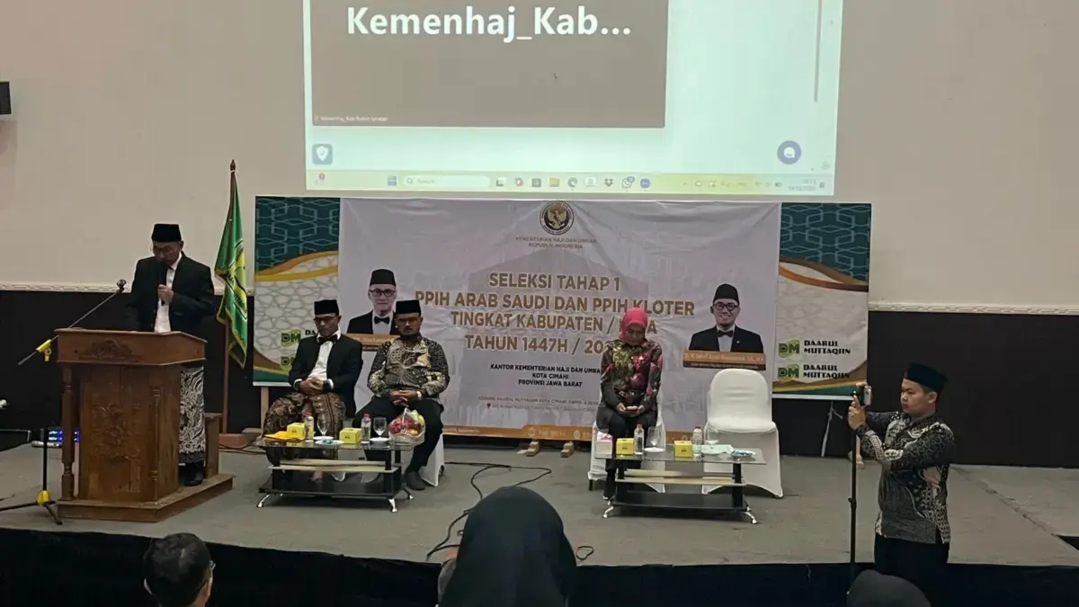 Kementerian Haji dan Umrah Kota Cimahi menggelar seleksi tahap pertama Petugas Penyelenggara Ibadah Haji (PPIH
