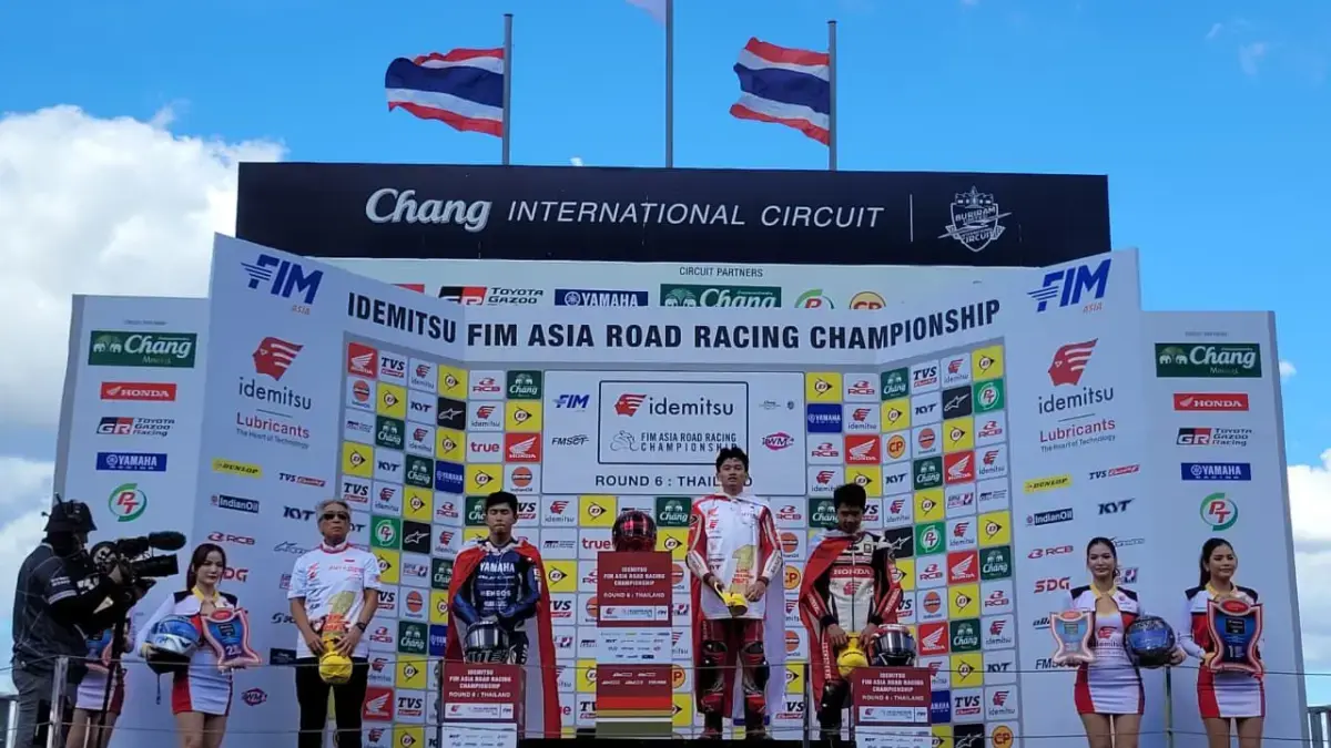 Arbi Aditama dan Astra Honda Juara Asia ARRC AP250 Arbi Aditama dan Astra Honda Juara Asia ARRC AP250