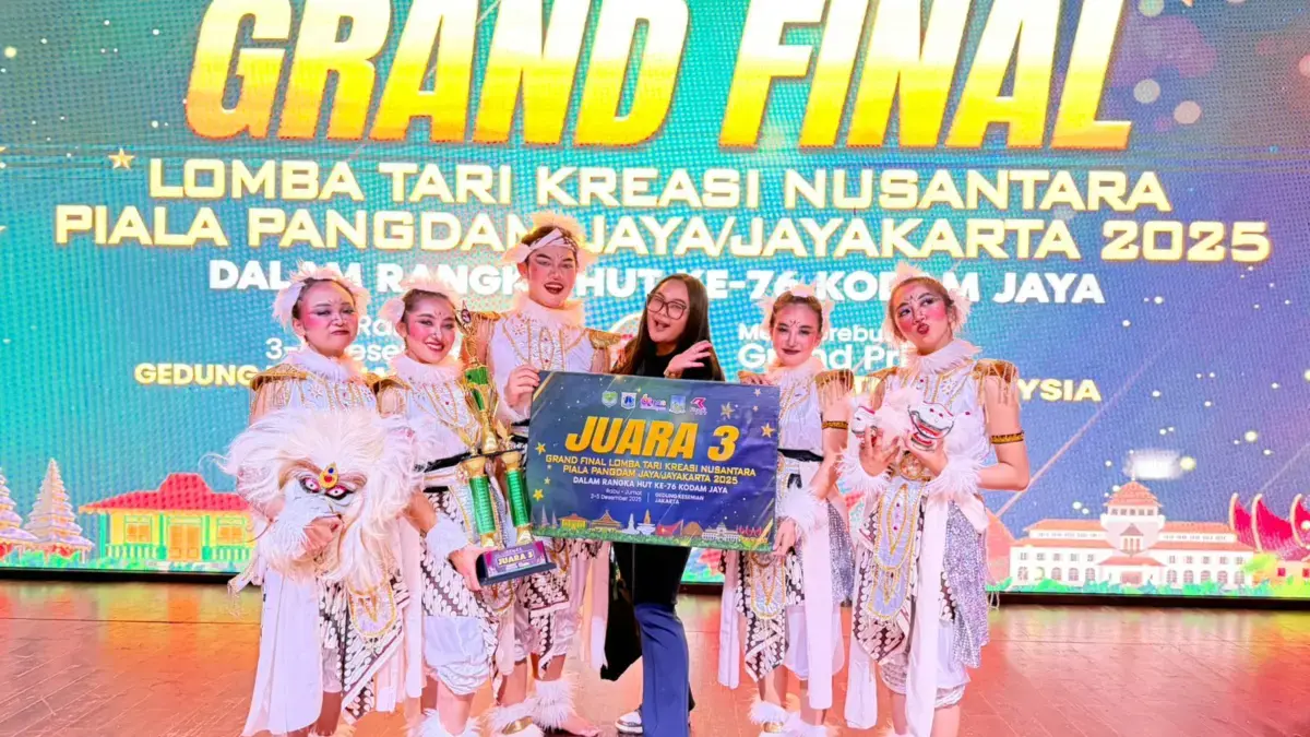 Sanggar Tari Mutiara Cimahi Tak Pernah Absen Berprestasi, Sabet Juara 3 di Tingkat Nasional Sanggar Tari Mutiara Cimahi Tak Pernah Absen Berprestasi, Sabet Gelar Juara di Piala Pangdam Jaya 2025