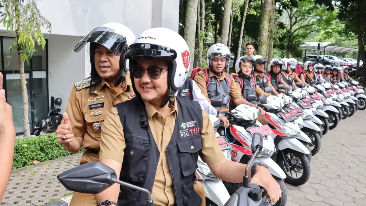 Percepat Respons Medis di Gang Sempit, Motorbike Ambulance Resmi Beroperasi di Cimahi Percepat Respons Medis di Gang Sempit, Motorbike Ambulance Resmi Beroperasi di Cimahi
