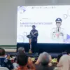 Bupati Ciamis Herdiat Sunarya saat memberikan sambutan dalan pelaksanaan program ‘Go Digital’ dan ‘Hot Maknyus