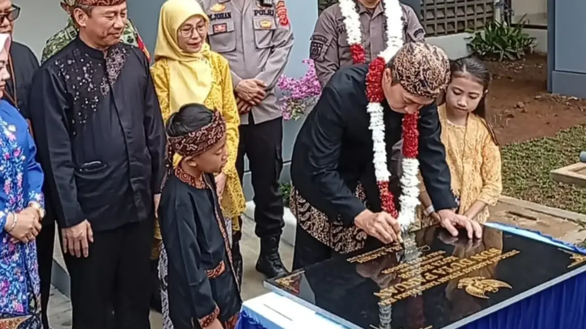 Resmikan Gedung Baru SDN Duta Pakuan, Wali Kota Dedie Tekankan Pemerataan Sekolah dan Efisiensi Energi
