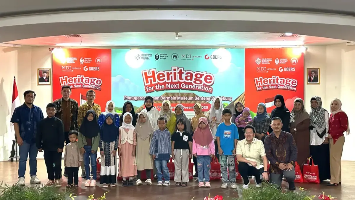 Kolaborasi MDI Ventures - Goers, Dukung Pemugaran Taman Bermain Museum Benteng Vredeburg