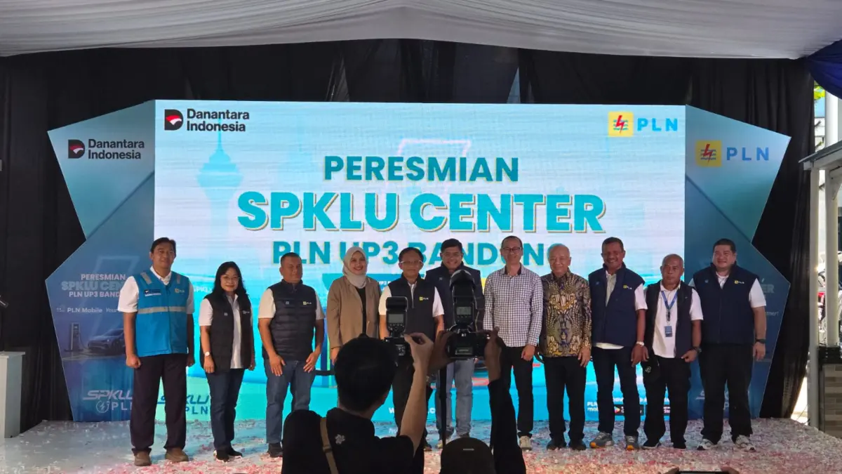 PLN Icon Plus Dukung Peresmian SPKLU Center UP3 Bandung Perkuat Infrastruktur Kendaraan Listrik Nataru 2025