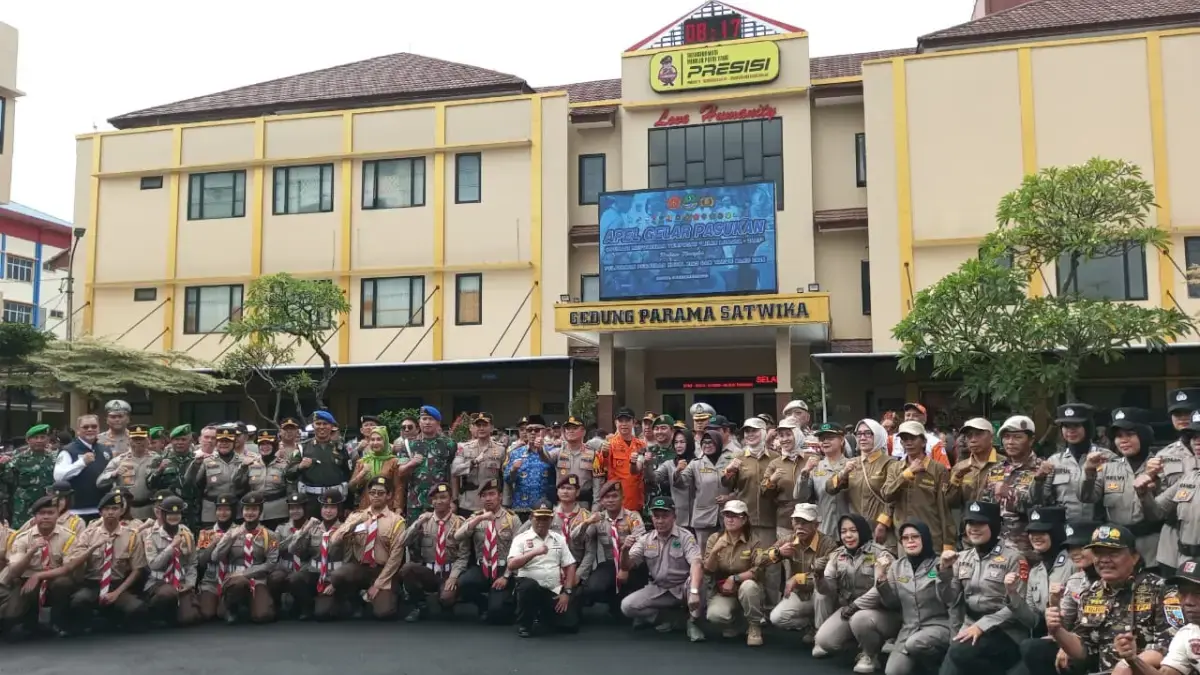 Apel Operasi Lilin Lodaya 2025 Digelar, 1.067 Personel Gabungan Siap Amankan Nataru di Kota Bogor