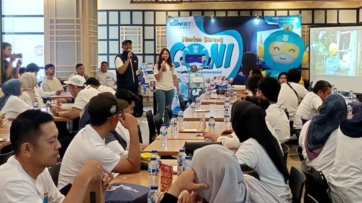Tumbuh 10 Ribu, Iconnet Ajak Pelanggan Setia Nobar