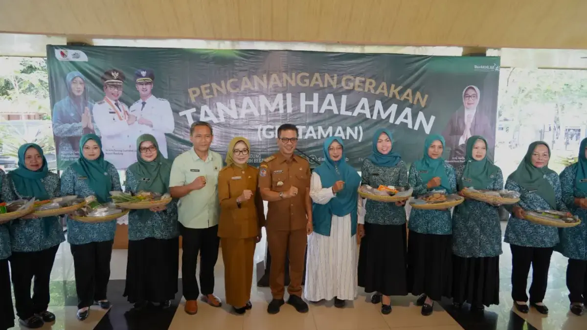 Lewat Gertaman, Pemkab Bandung Dorong Ketahanan Pangan Keluarga
