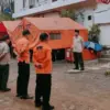 Personel BPBD KBB disiagakan di sejumlah titik rawan bencana. Dok BPBD KBB