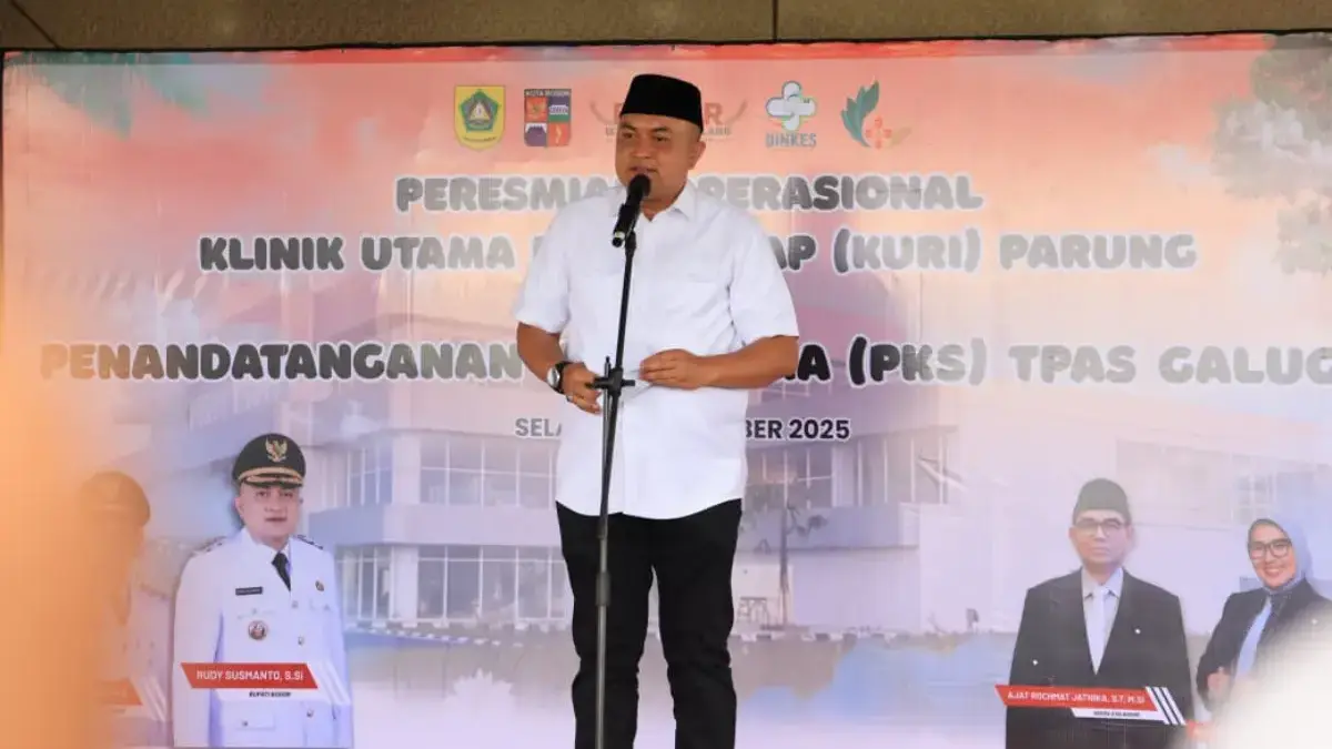 Klinik Utama Rawat Inap Parung Resmi Beroperasi, Bupati Bogor Tekankan Pelayanan Kesehatan Merata