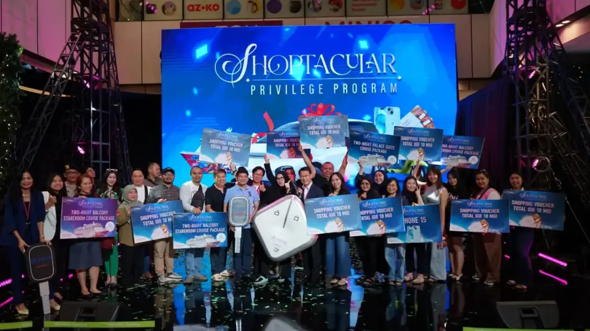 Tutup Tahun dengan Euforia, AEON Mall Deltamas Undi Grand Prize Mobil Listrik hingga Liburan Kapal Pesiar Tutup Tahun dengan Euforia, AEON Mall Deltamas Undi Grand Prize Mobil Listrik hingga Liburan Kapal Pesiar