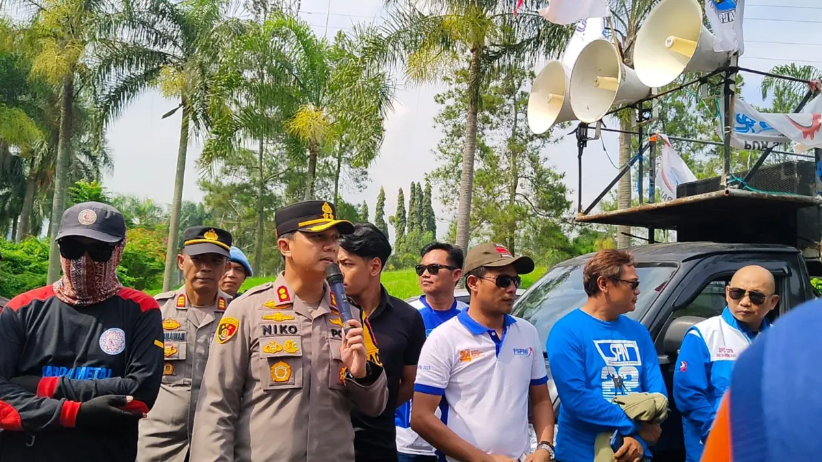 Kapolres Cimahi, AKBP Niko N. Adi Putra saat ditemui di Padalarang, Bandung Barat