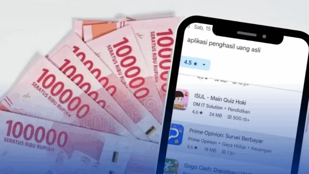 Mau Dapat Duit Tambahan 50 Ribu per Hari? Ini 5 Aplikasi Penghasil Uang yang Terbukti Membayar Langsung Cair
