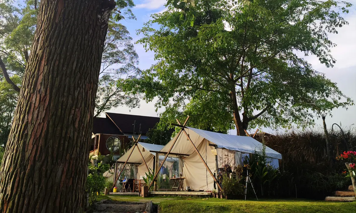 Rekomendasi Tempat Glamping di Bandung, Cocok untuk Habiskan Malam Tahun Baru Bersama Keluarga dan Sahabat