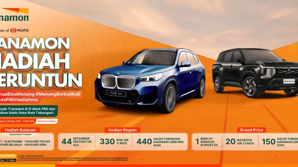 Danamon Hadiah Beruntun 5.0 Hadir dengan Tiga Skema Baru dan Hadiah Lebih Banyak Danamon Hadiah Beruntun 5.0 Hadir dengan Tiga Skema Baru dan Hadiah Lebih Banyak