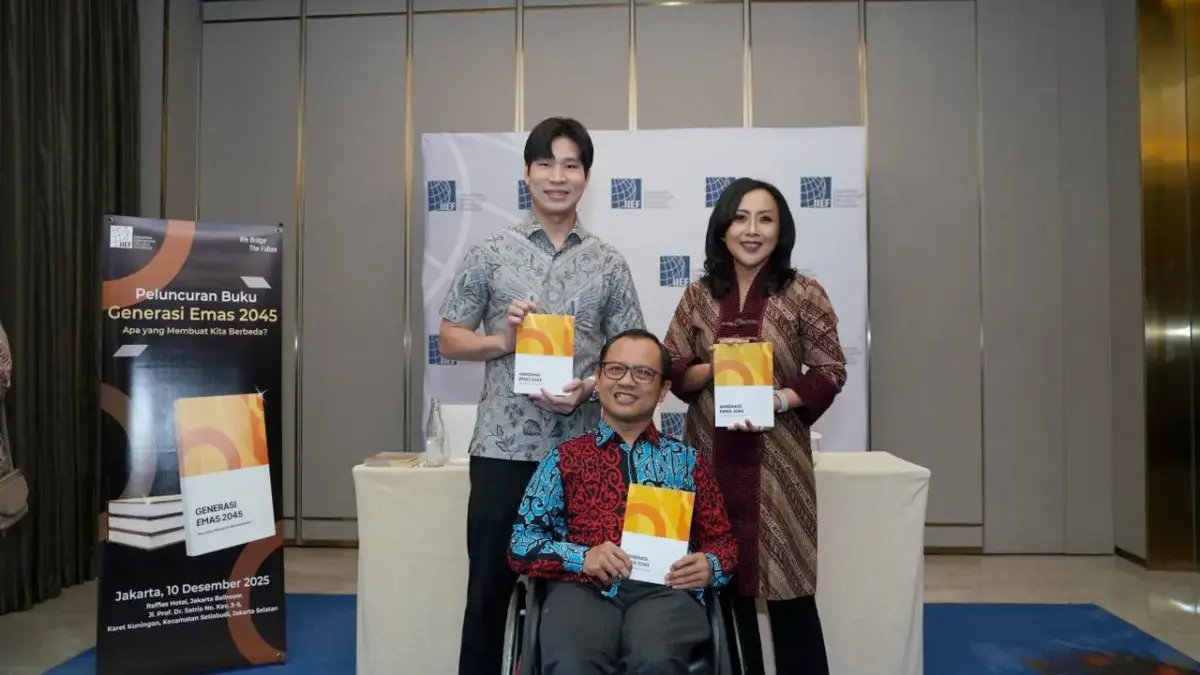 Peluncuran buku Generasi Emas 2045 oleh Indonesian International Education Foundation (IIEF)